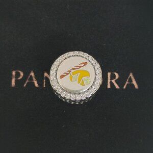 Pandora French Bread & Cheese Bead Charm France Exclusive Pendant Charm S925 ALE